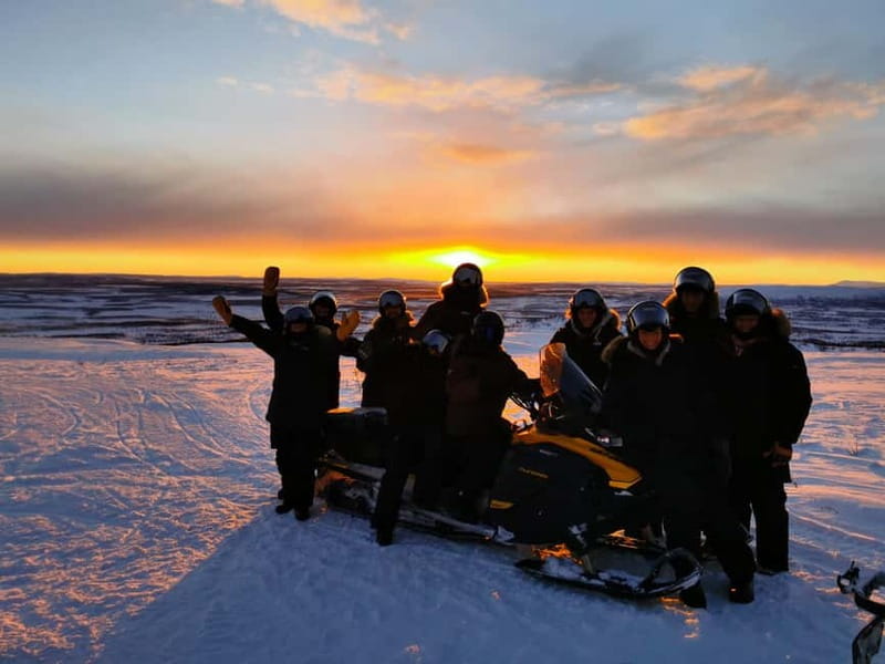 Arctic Dream - Snowmobile Safari to Lapland Viewpoint - Morning pickup from Kiruna or ICEHOTEL