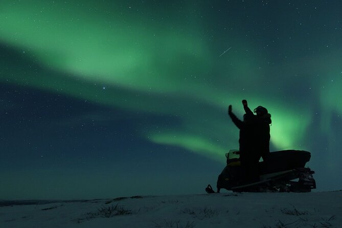 Enjoy the Aurora show on top of the mountain inc tipi dinner - Starting from Kiruna at 5:30 pm