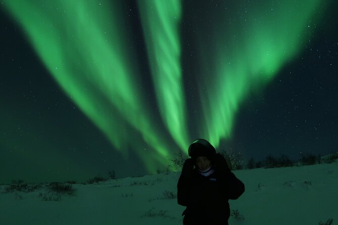 Enjoy the Aurora show on top of the mountain inc tipi dinner - What the $338.80 price really covers