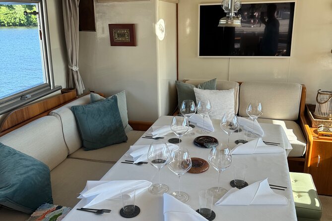 Exclusive Yacht Tour of Stockholm: sunset, dinner, lunch, cruise - Food, drinks, and the sunset question