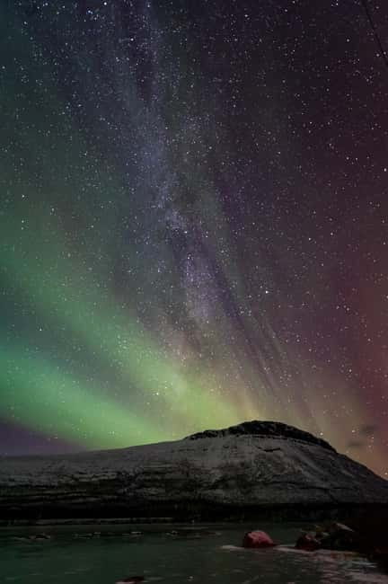 Experience the majestic Auroras Kiruna-Abisko & lodge dinner - What happens when the weather turns bad