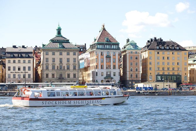 Hop-On Hop-Off Bus and Boat Ticket in Stockholm - Starting at Strömgatan and the Royal Palace