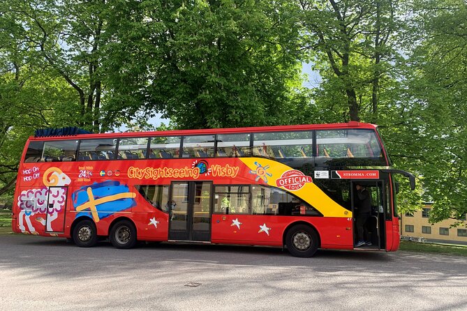 Hop On - Hop Off Bus Visby - Key points at a glance