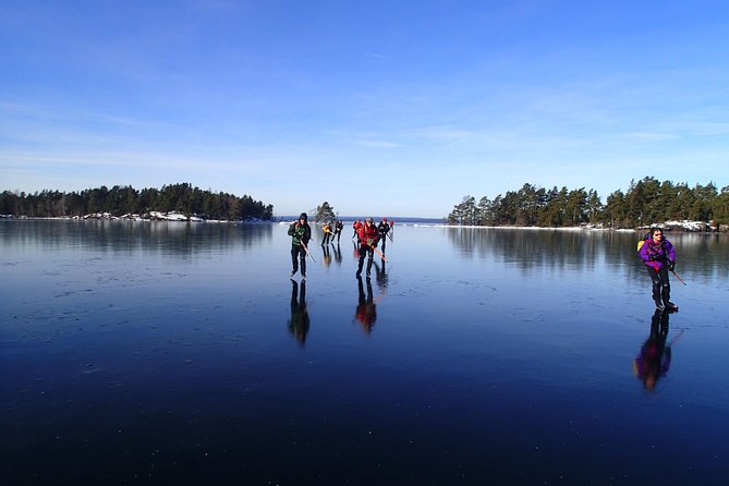 Introduction to Ice Skating on Natural Ice in Stockholm - A Swedish winter day beyond the indoor rink