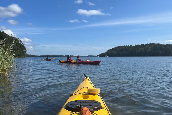 Kayak Tour in the Stockholm Archipelago with Lunch Meal - Leaving Stockholm for the island world