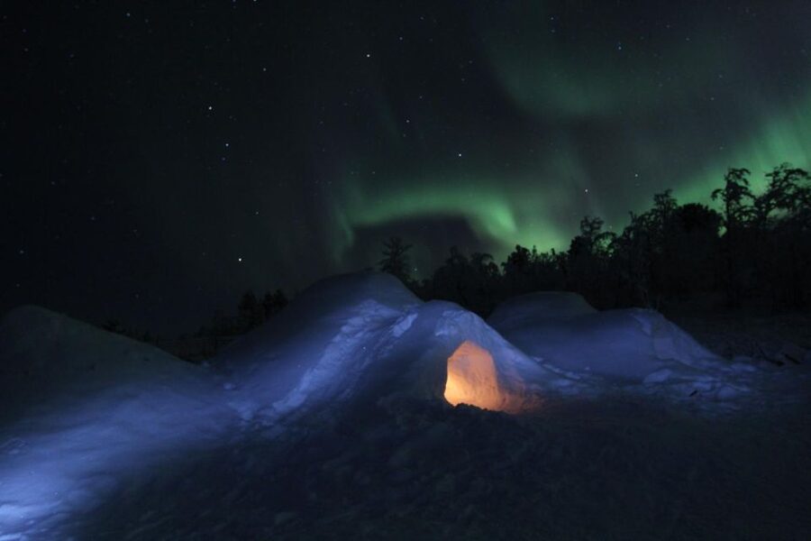 Kiruna: Build your own igloo overnight Tour - Key points to know before booking