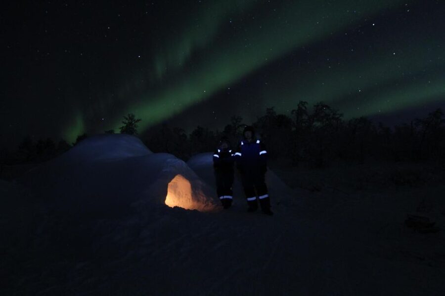 Kiruna: Build your own igloo overnight Tour - A quiet Arctic night, with one honest limitation