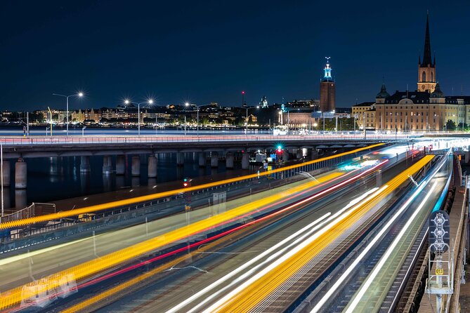 Magical "Stockholm by Night" Photo Walk - Riddarholmen: Water, Silhouettes, and Open Views