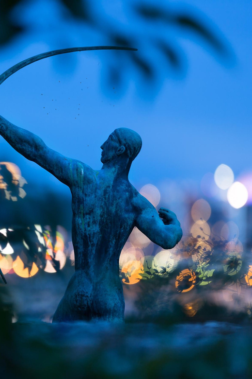 Millesgården Museum: sculpture park and art galllery - The sculpture terraces and fountains