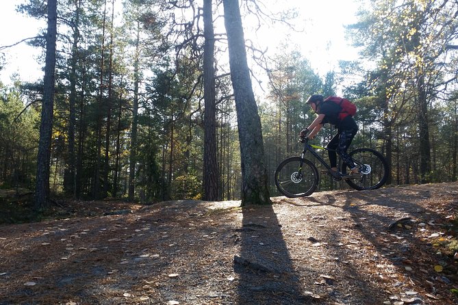 Mountain Biking Small-Group in Stockholm Forests for Beginners - Lunch and Swedish fika on the trail
