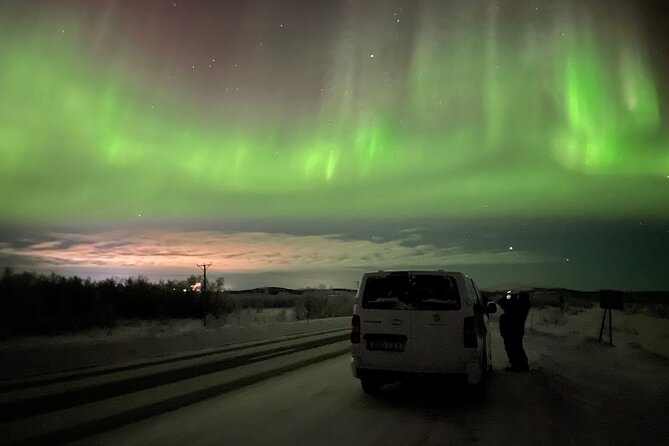 Northern Light hunt with minibus to Abisko 7:30 pm - Lapporten, the valley shaped like a gate