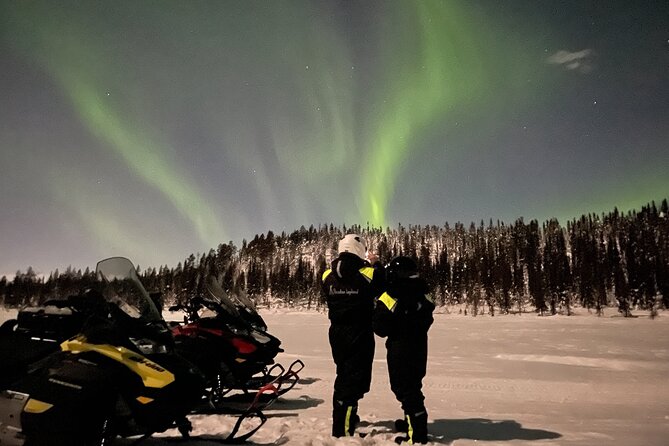 Northern Light snowmobile tour in Kiruna 7:30 pm - Leaving Kiruna at 7:30 pm