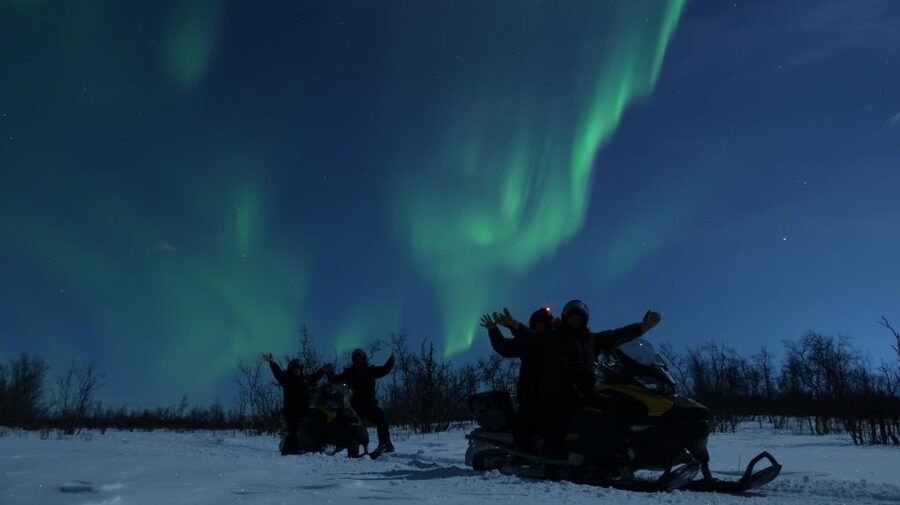 Premium Aurora Snowmobile Ride With Panoramic Views - Getting Dressed for the Arctic Night