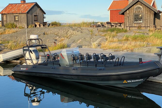 RIB Speed Boat Tour and Archipelago Island Visit (4,5h) - The RIB ride: speed with a Swedish view