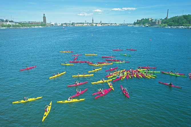 Self-Guided Kayak Adventure In Central Stockholm (Two-man kayak) - A private outing instead of a group tour
