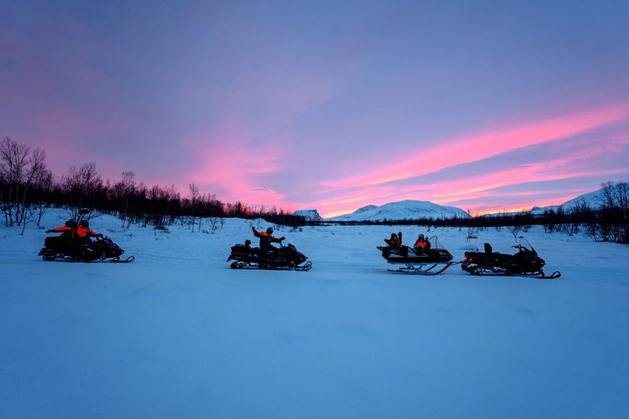 Snowmobile Adventure Abisko (Shared) - Who will enjoy this snowmobile adventure most
