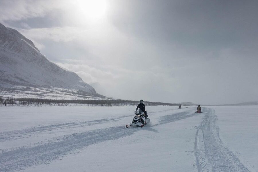 Snowmobile Adventure Abisko (Shared) - Starting at Karvens väg 18 in Abisko Östra