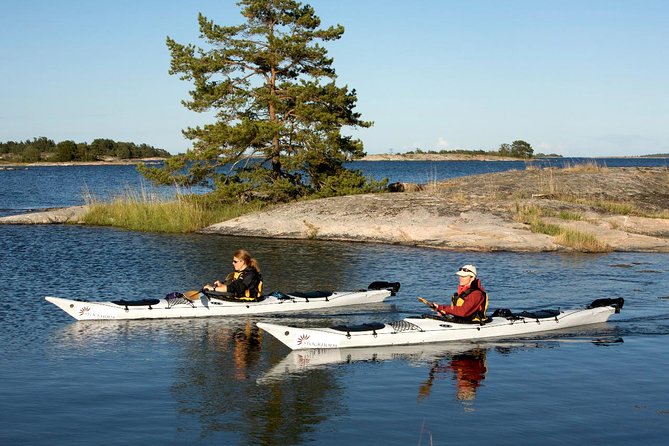 Stockholm Archipelago Kayaking Day Tour - Safety practice before the first paddle
