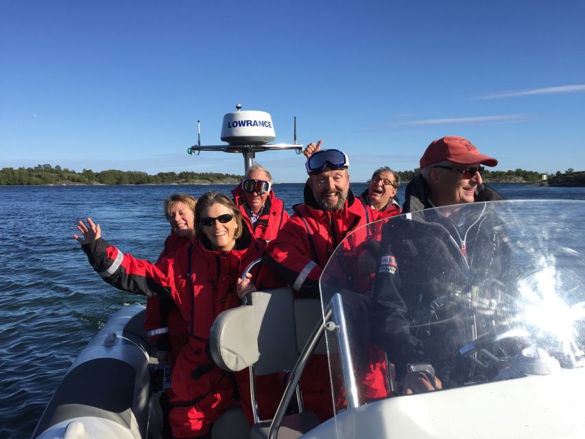 Stockholm Archipelago RIB Speed Boat Tour with Swedish Fika - Meeting the skipper at Strandvägen