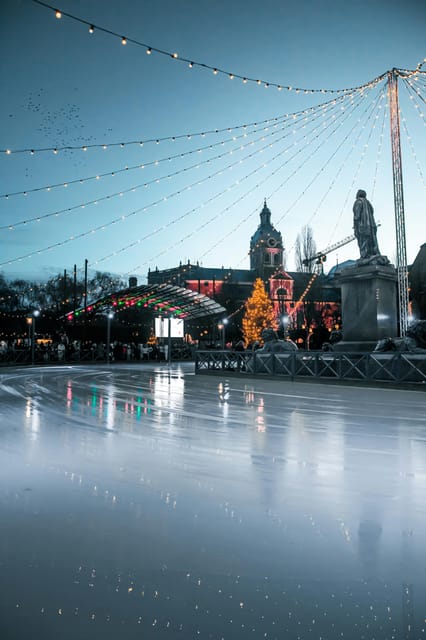 Stockholm: Christmas Markets & Lights Guided Walking Tour - Walking through Stockholms Christmas market