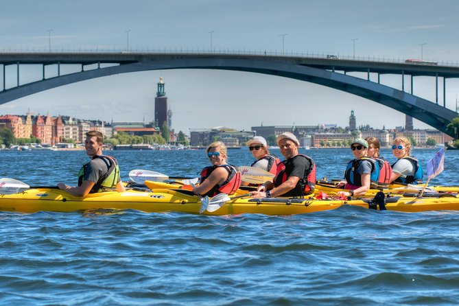 Stockholm City Evening Kayak Tour - The Swedish Midsummer meal on the shore