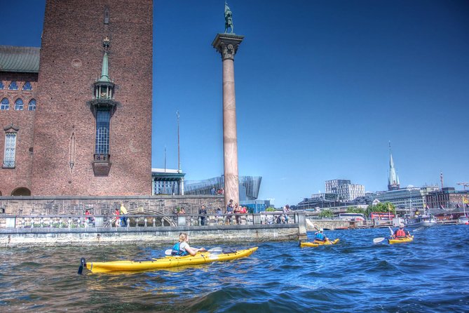 Stockholm City Evening Kayak Tour - Meeting at Pipersgatan 45 at 5:00 pm