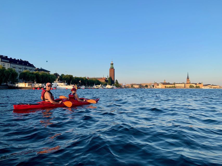 Stockholm: Daytime Kayak Tour in Stockholm City - Tandem kayaks, single kayaks, and group size