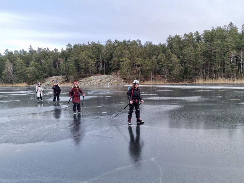 Stockholm: Family Friendly Private Ice Skating Tour & Lunch - From hotel pickup to the edge of the ice