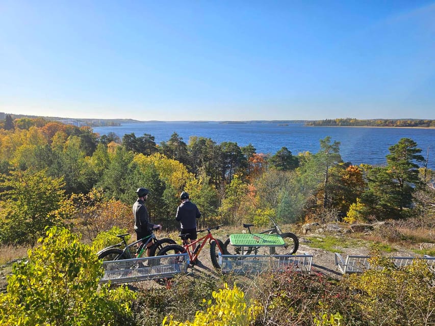 Stockholm: Fat Bike Forest Adventure with Lunch and Sauna - Languages, group size, and guide style