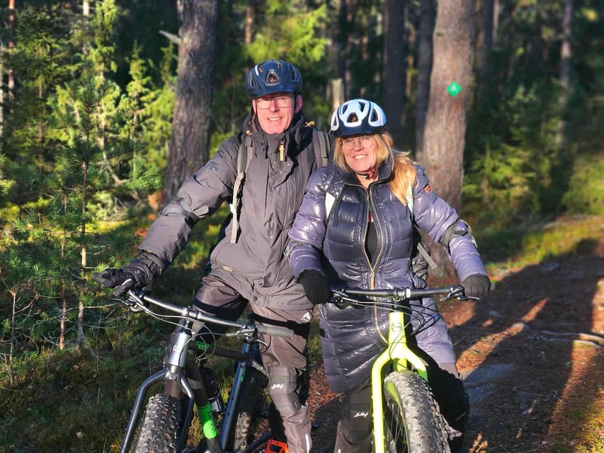 Stockholm: Fat Bike Forest Adventure with Lunch and Sauna - What riding a fat bike in Sweden feels like
