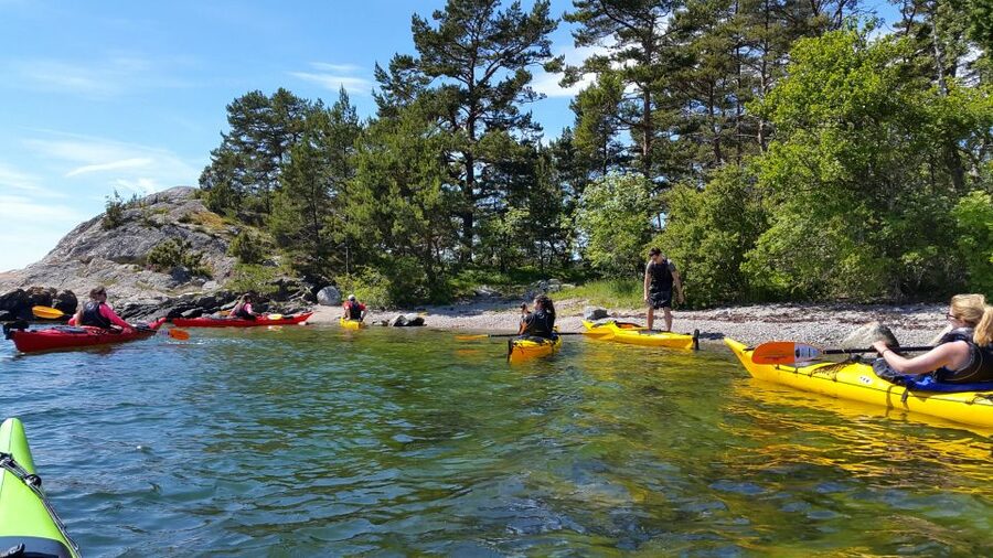 Stockholm: Full-Day Archipelago Kayaking Adventure - Lunch on a private island