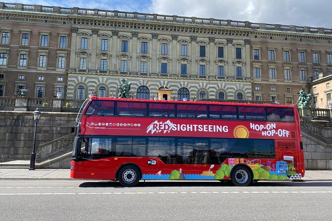 Stockholm Hop-On Hop-Off Bus & Boat Options - Kungsträdgården, Nybroplan, and the city center