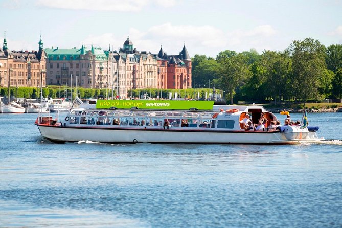 Stockholm Hop-On Hop-Off Sightseeing Cruise - Fjäderholmarna, Djurgården, and the view from the water