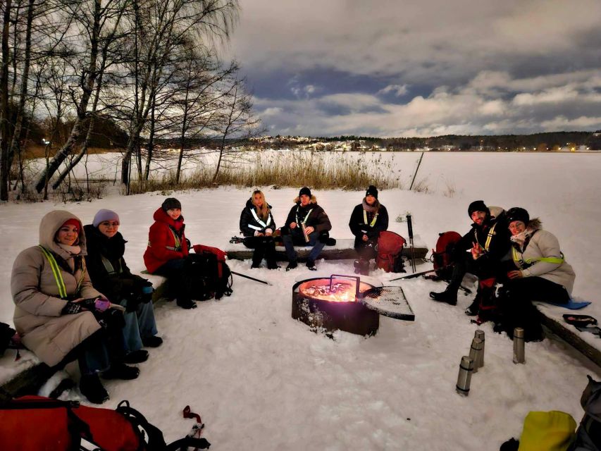 Stockholm: Ice Skating in the Moonlight with Hot Chocolate - The van ride returns you to the Old Town