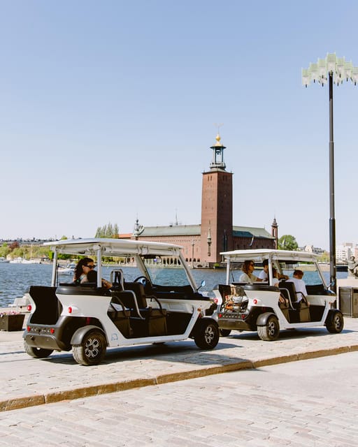 Stockholm Private Golf Cart Tours - Norrmalmstorg and the story behind Stockholm Syndrome