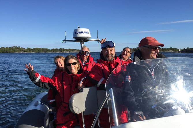 Stockholm RIB Speed Boat Tour - Fjäderholmarna marks the change of scenery