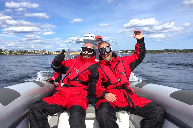 Stockholm RIB Speed Boat Tour - The pilot makes a big difference