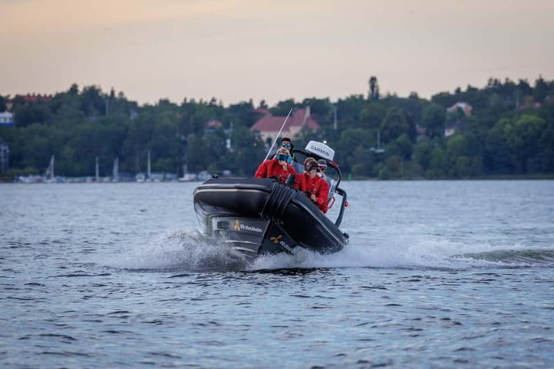 Stockholm: RIB Speed boat tour incl. island visit - Key points to know before you book