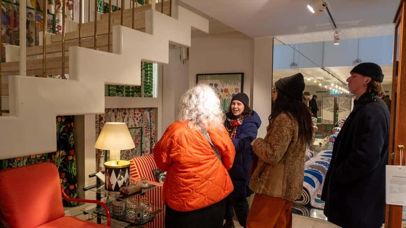 Stockholm: Scandinavian Architecture & Design Ostermalm Tour - Stureplan and the story behind Danileuska Huset