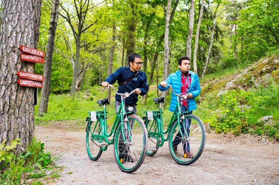 Stockholm: Self Guided GPS Bike Tour - How the Google Maps navigation works