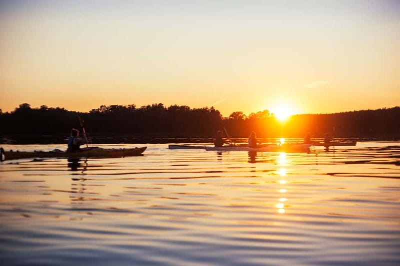Stockholm: Sunset Archipelago Kayaking & Toast on the Water - Paddling through Bogesund Nature Reserve