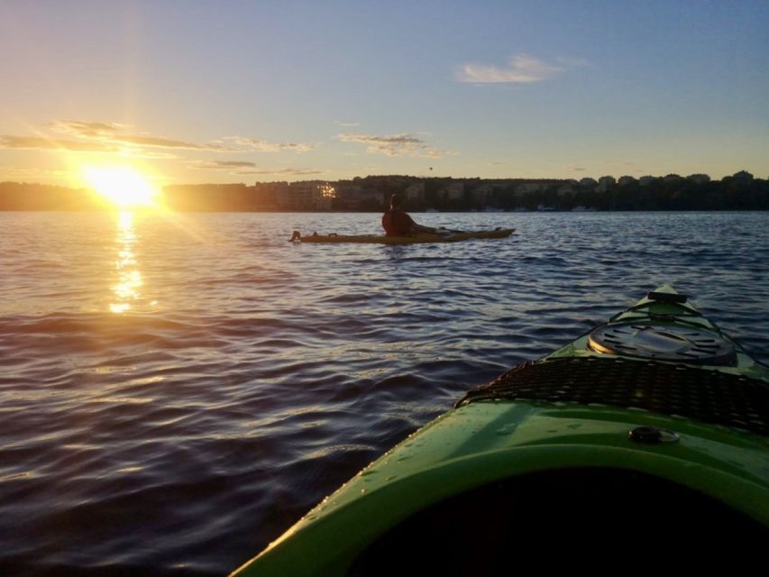 Stockholm: Sunset Kayak Tour in the City + Swedish Fika - Key points to know before you book