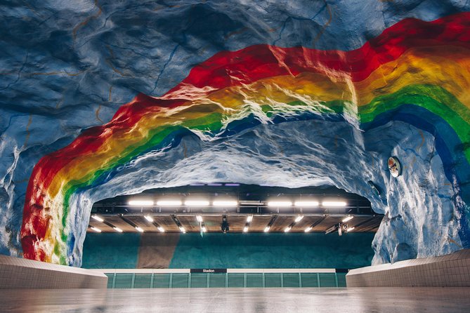Stockholm: Underground Metro Art Ride with a Local - An Olympic tribute underground