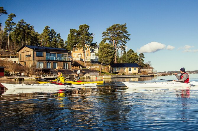 Stockholm: Winter Kayaking, Swedish Fika and hot Sauna Experience - Bogesundslandet’s meadows and old oaks