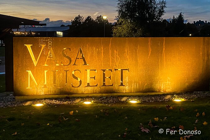 The Vasa Museum: From Depth to Royal Glory -Private Tour - Cancellation and planning details