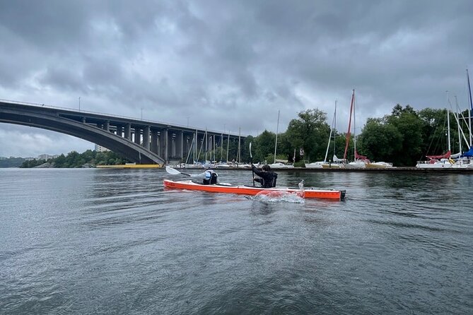 Winter Kayak Tour in Stockholm City (Dry Suit Kayaking) - Paddling past five Stockholm districts